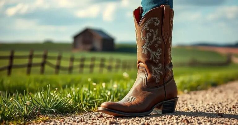Bota de cowboy