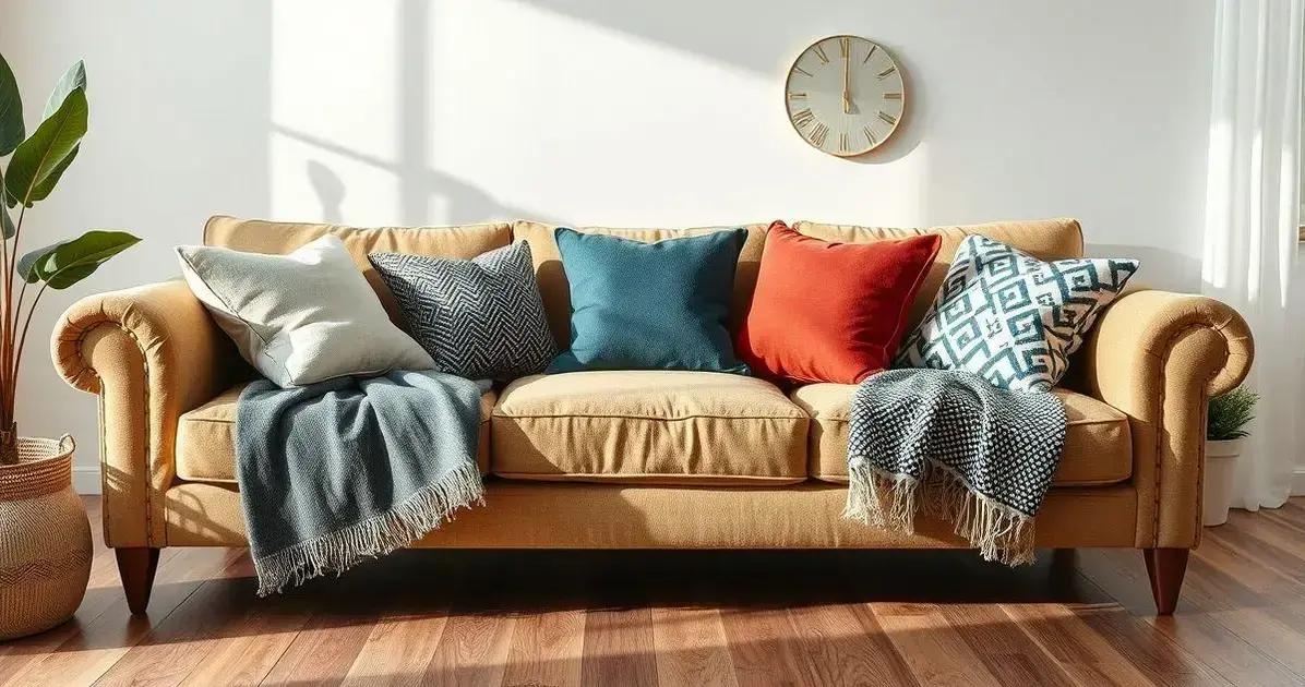 Como escolher almofadas para decorar sua casa