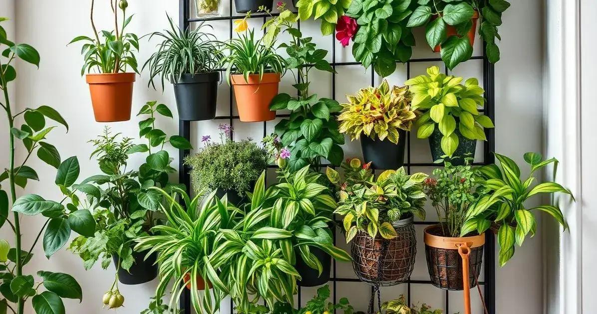 Como montar uma horta vertical em casa