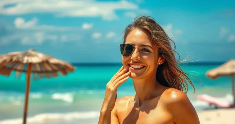 Cuidados com a pele no verão