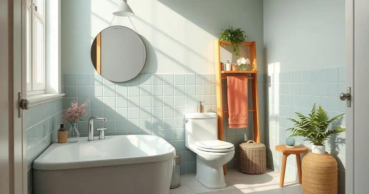 decoração de banheiros simples