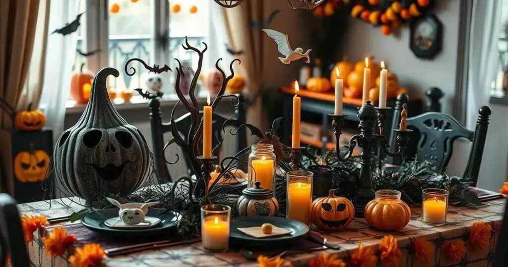 decoração de halloween