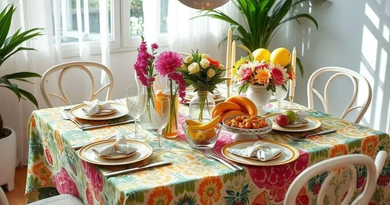 decoração de mesa de aniversário