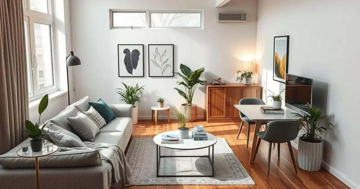 decoração de pequenos apartamentos