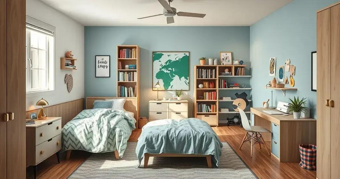 decoracao de quarto de irmaos