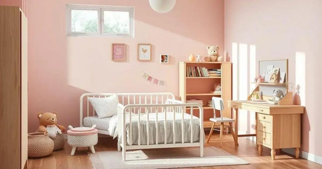 decoração de quarto infantil feminino simples e barato