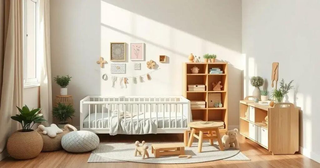 Decoração de quarto infantil montessoriano: autonomia e aprendizado