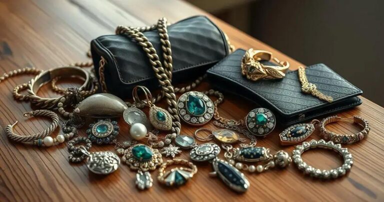 história dos acessórios de moda