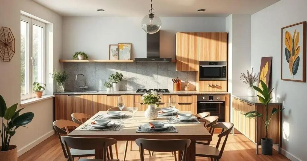 ideia de decoração de cozinha