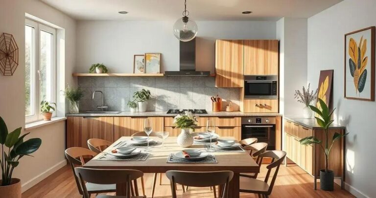 ideia de decoração de cozinha