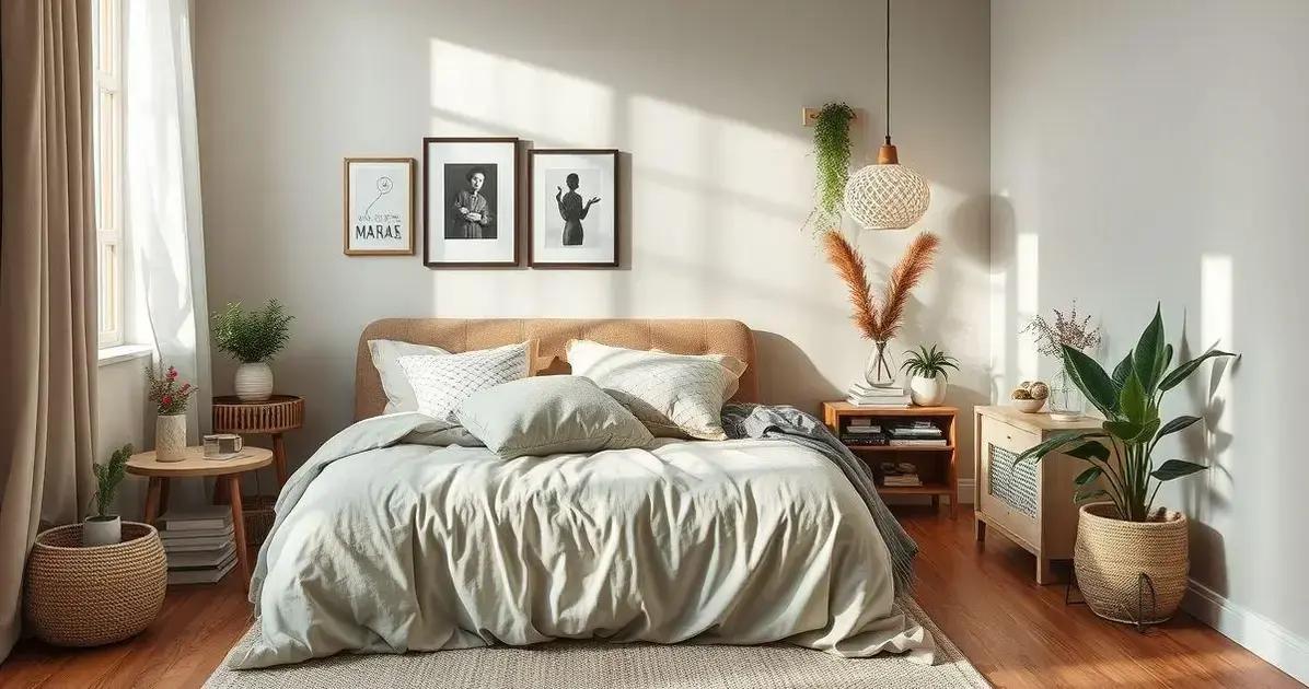 ideia de decoração de quarto