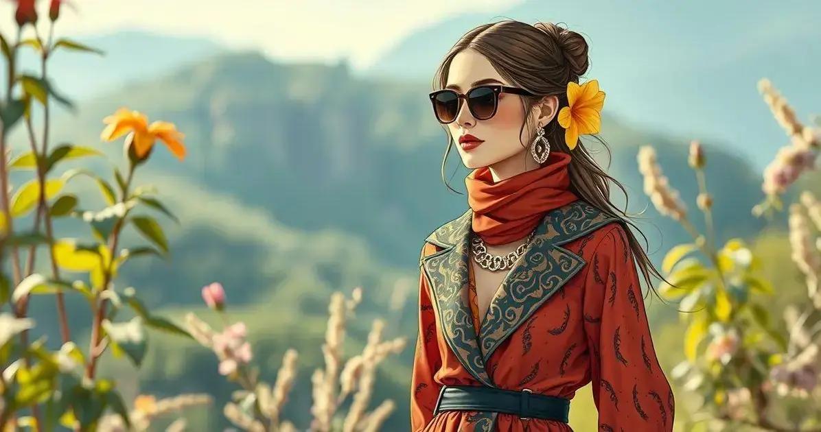 Ilustração de moda