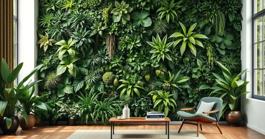 Jardinagem em espaços verticais internos: paredes verdes