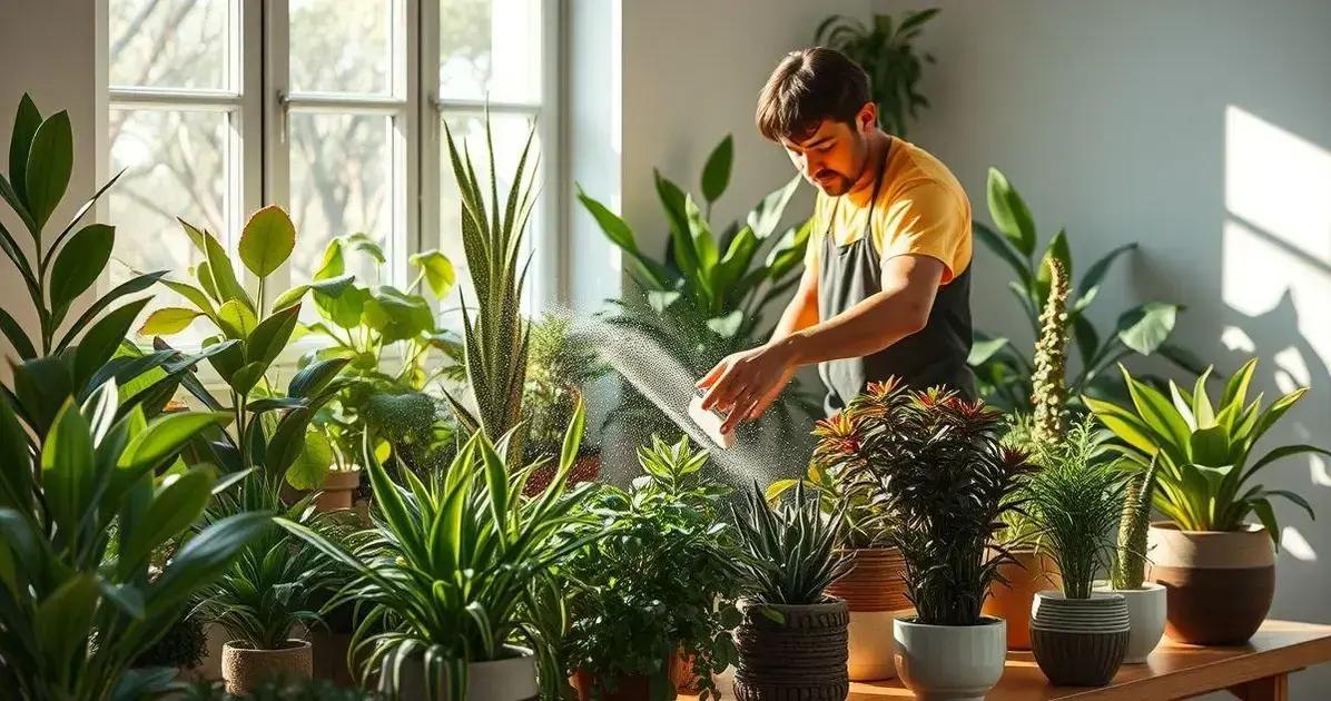 Jardinagem para iniciantes: como regar suas plantas corretamente