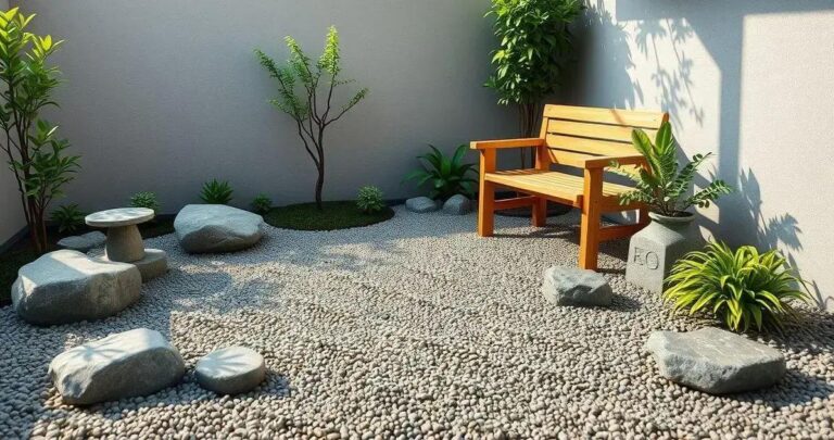 Jardinagem para relaxar: criando um jardim zen em casa