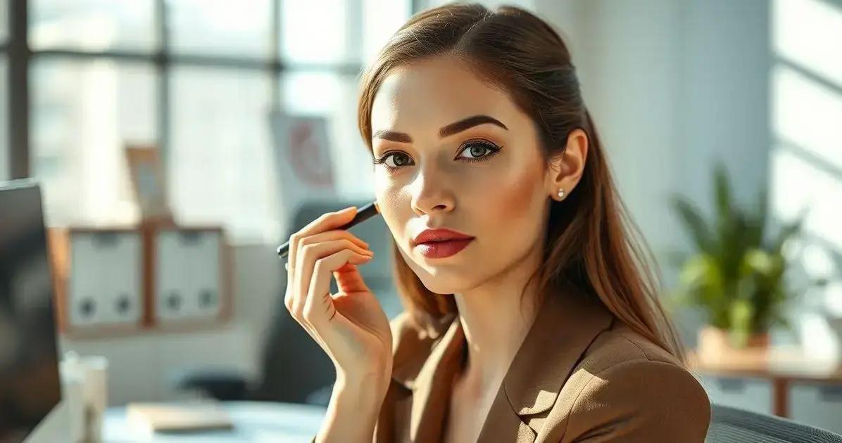 Maquiagem para o dia a dia no trabalho