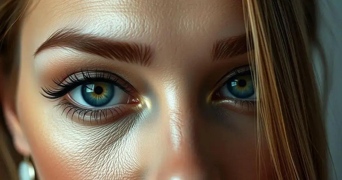 Maquiagem para olhos grandes