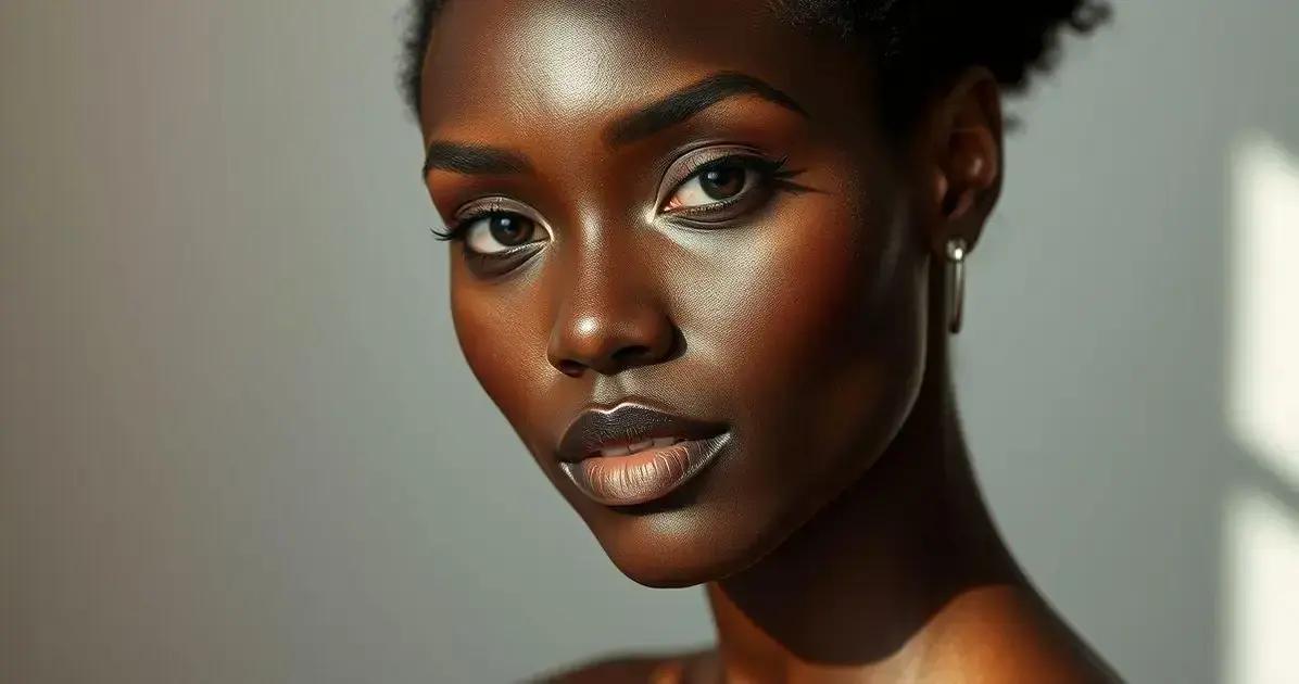 Maquiagem para pele negra