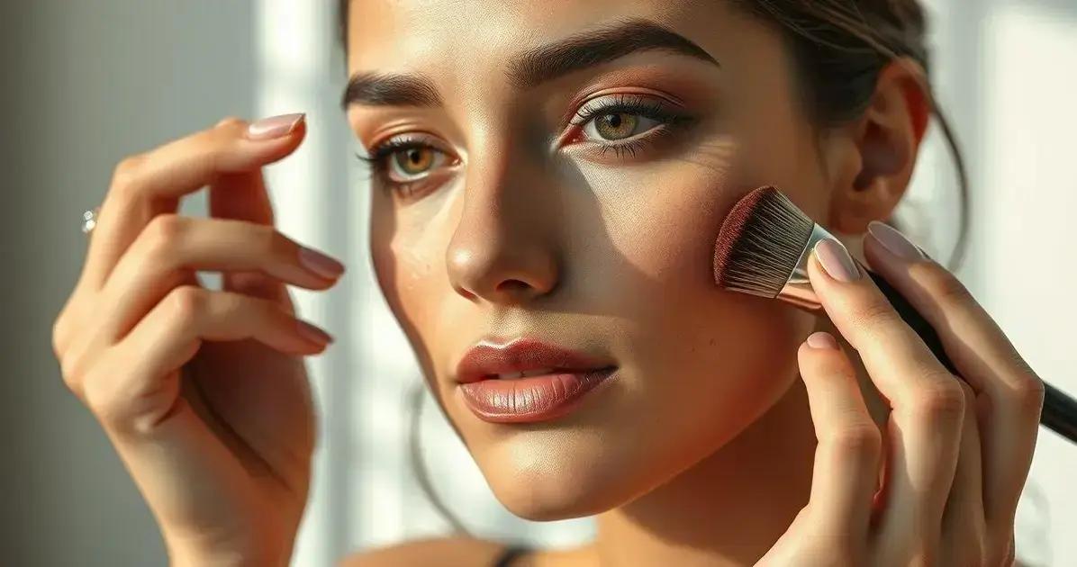 Maquiagem para pele oleosa que dura