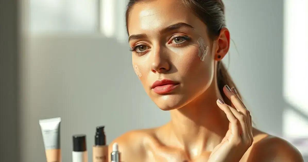 Maquiagem para pele seca