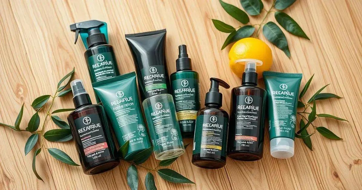 Máscara de hidratação para cabelo