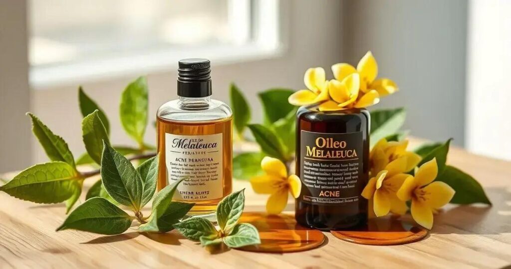 Óleo de melaleuca para acne