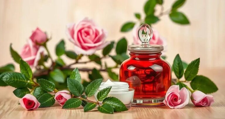 Óleo de rosa mosqueta para a pele