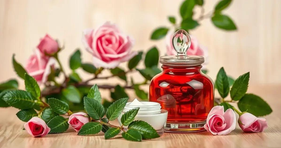 Óleo de rosa mosqueta para a pele