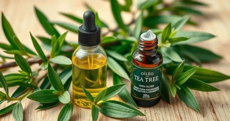 Óleo de tea tree para a pele