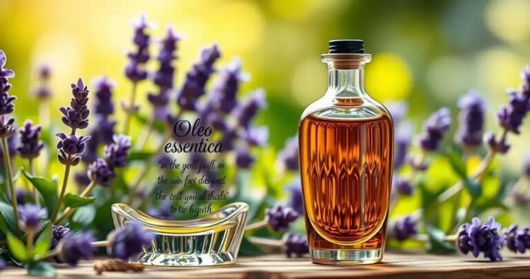 Óleo essencial de lavanda para a pele