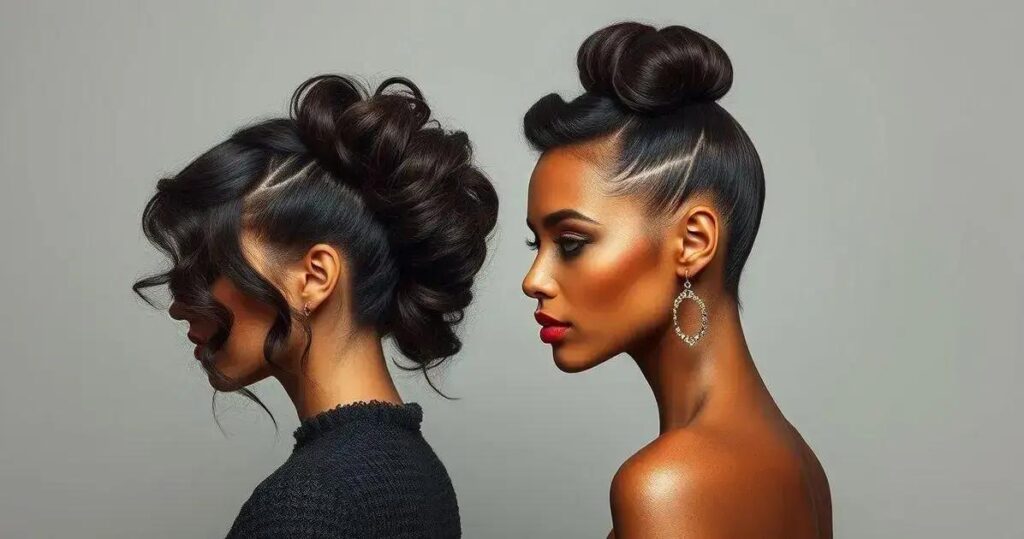 Penteados para cabelos cacheados