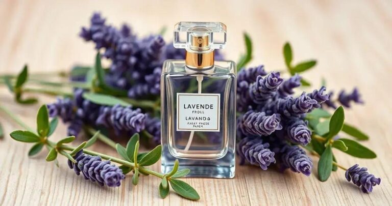 Perfume de lavanda feminino