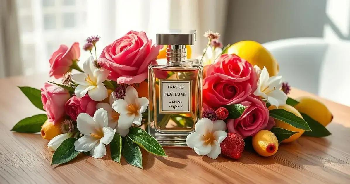 Perfume floral frutal