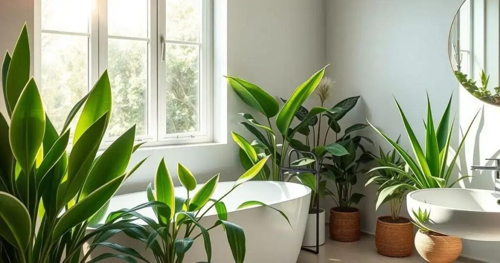 plantas banheiro feng shui