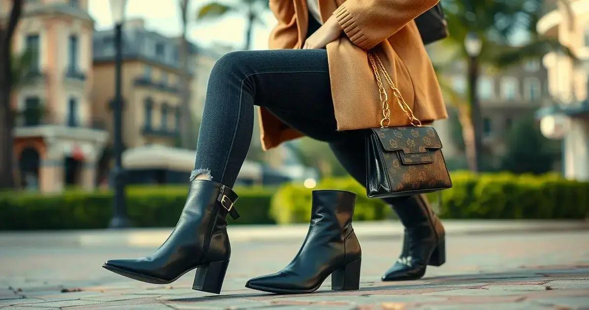 Roupa para usar com bota feminina