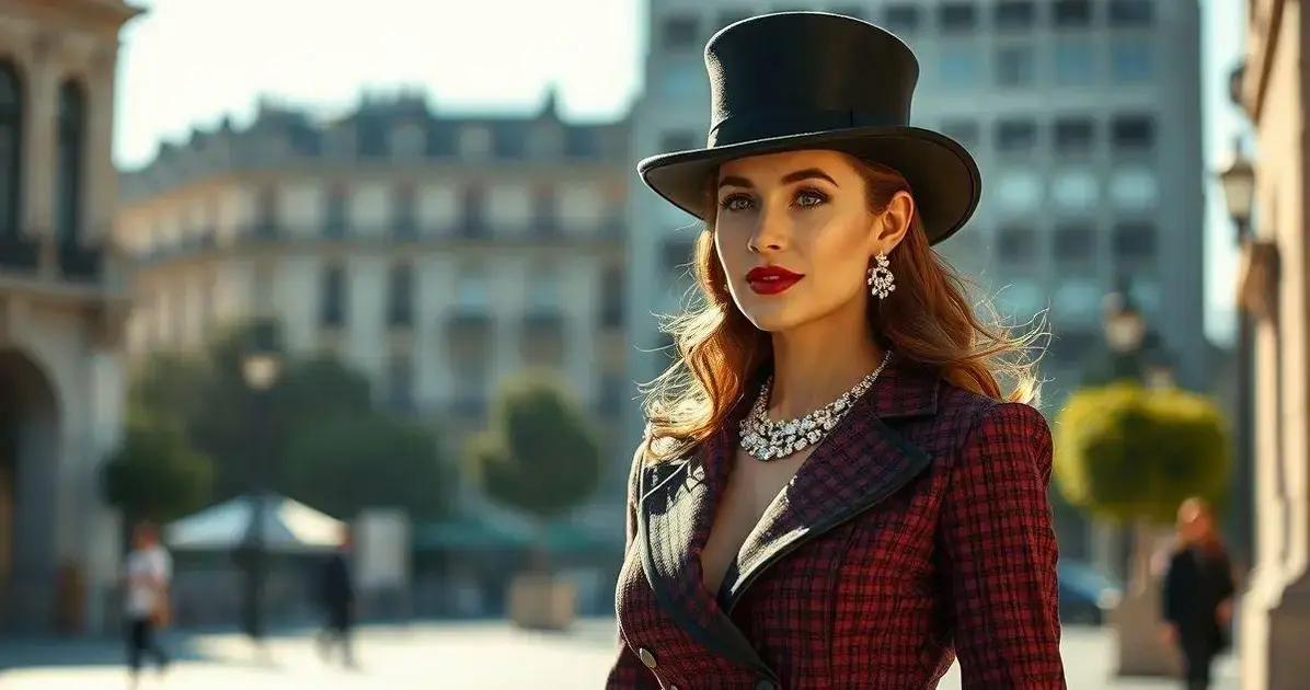 Roupa para usar com chapéu top hat feminina