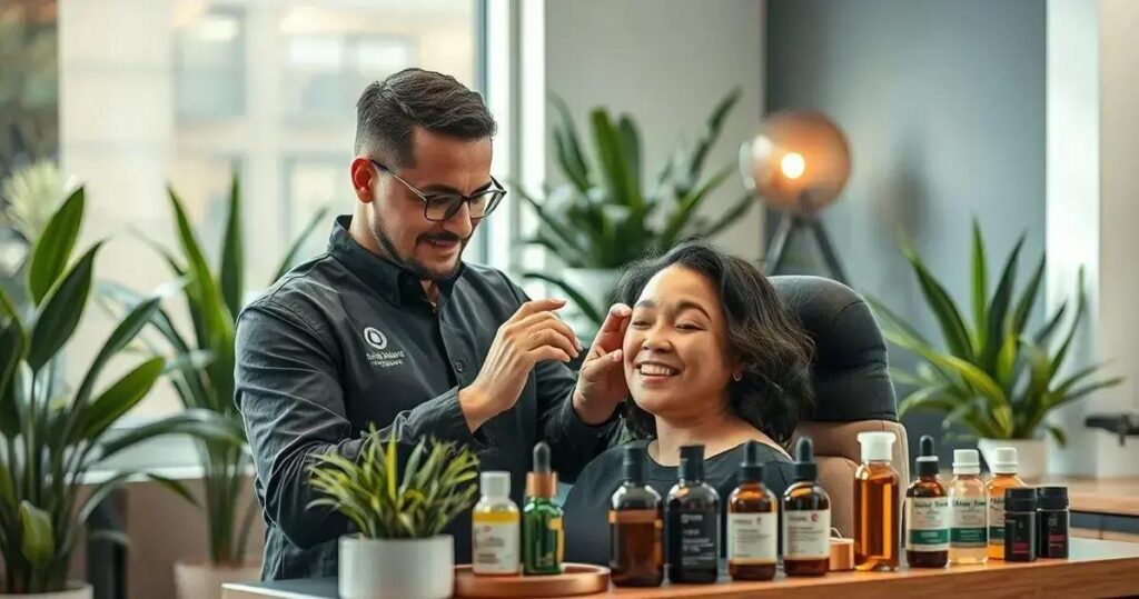 Tratamento para queda de cabelo