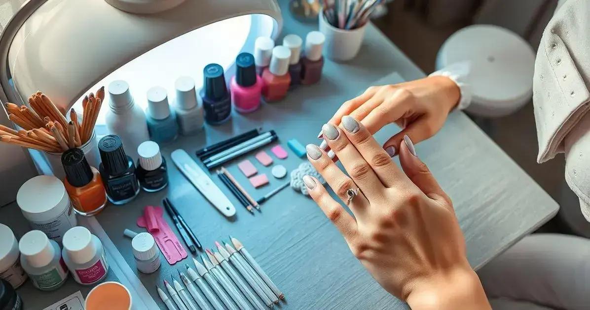 Unhas de gel como funciona