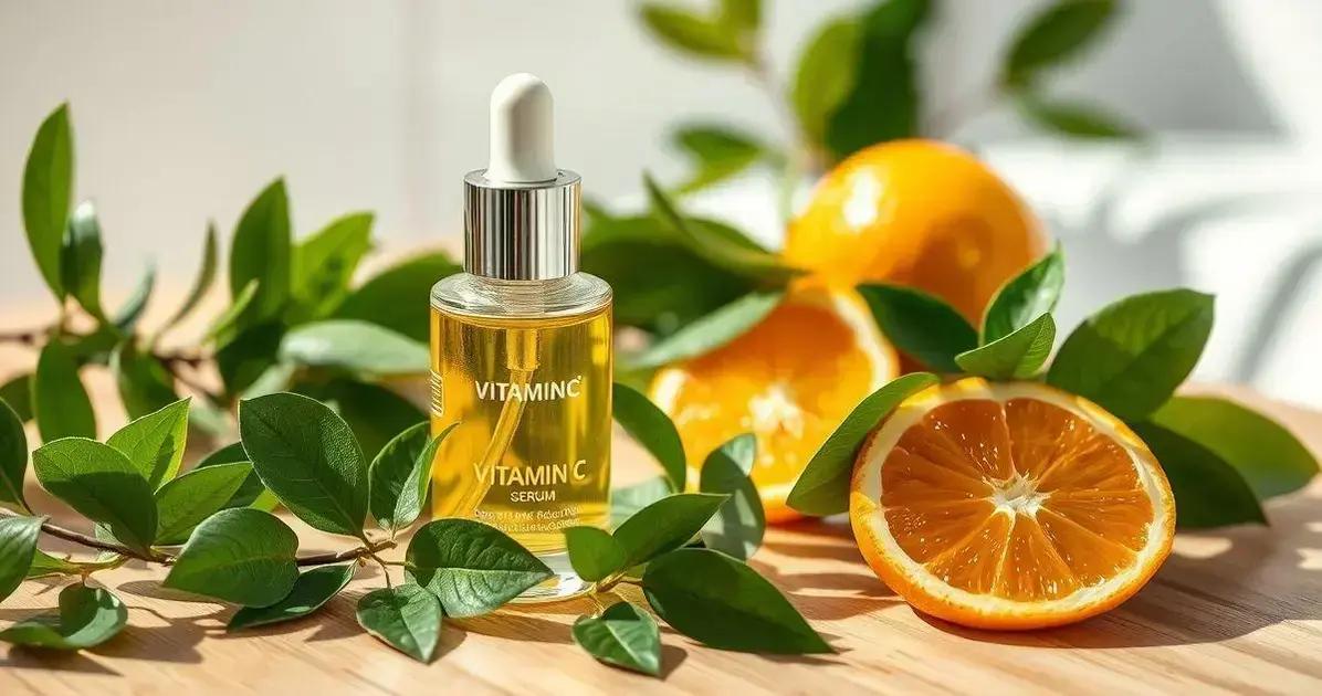 Vitamina C para pele oleosa