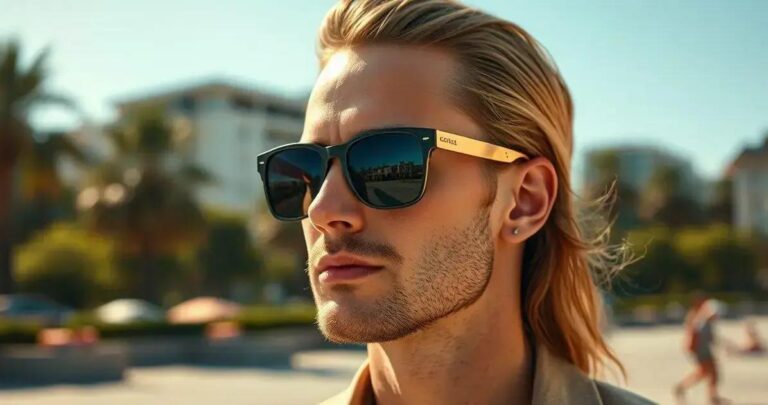 a história dos óculos de sol