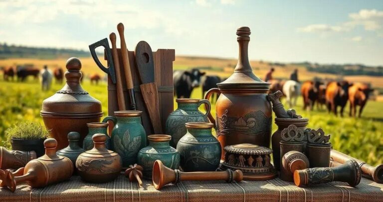 Artesanato para o dia do pecuarista