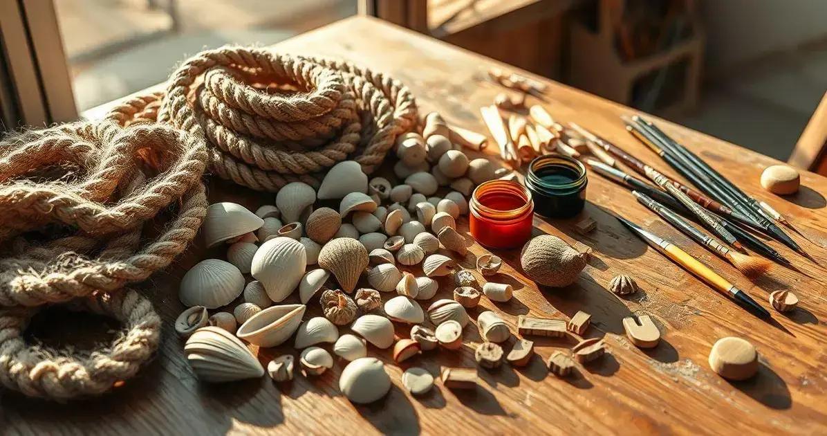 Artesanato para o dia do portuário