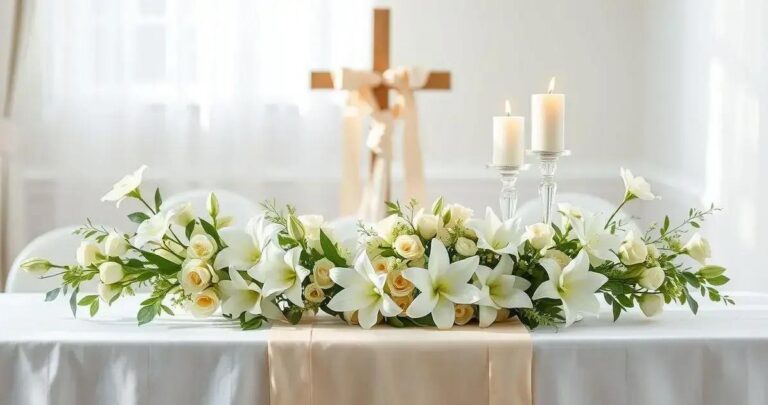 decoração de batizado