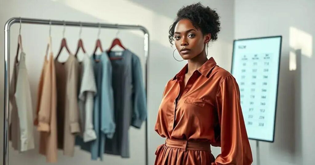 guia de tamanhos de roupas