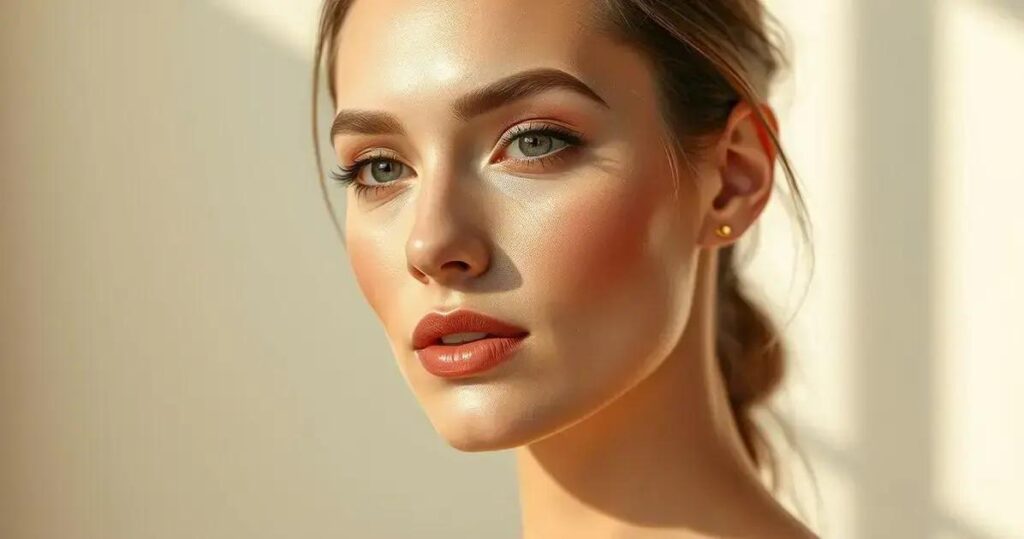 Maquiagem para rosto redondo