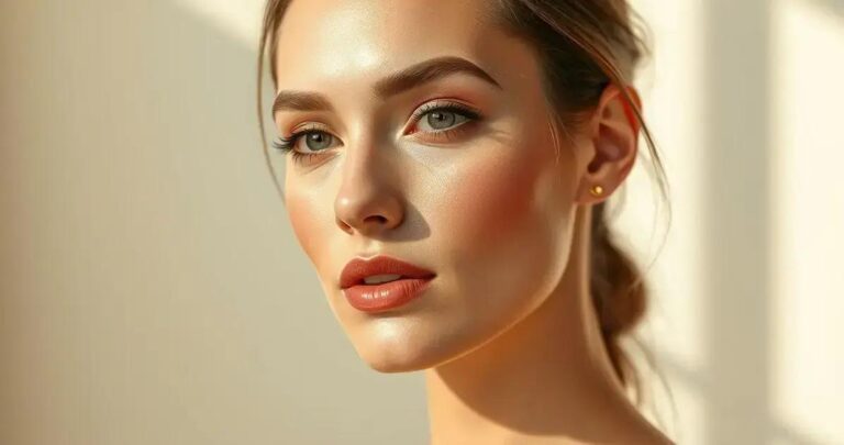 Maquiagem para rosto redondo