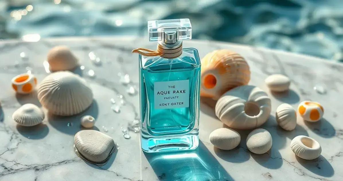 Perfume aquático feminino