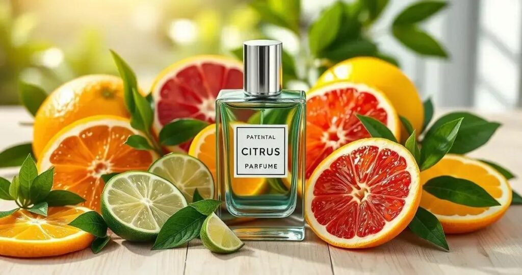 Perfume cítrico masculino