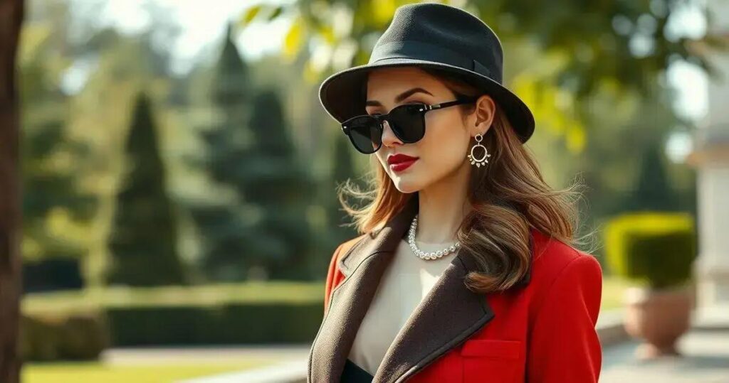 Roupa para usar com chapéu bowler feminina