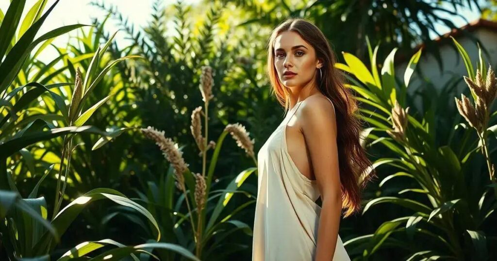 Vestido slip dress de seda